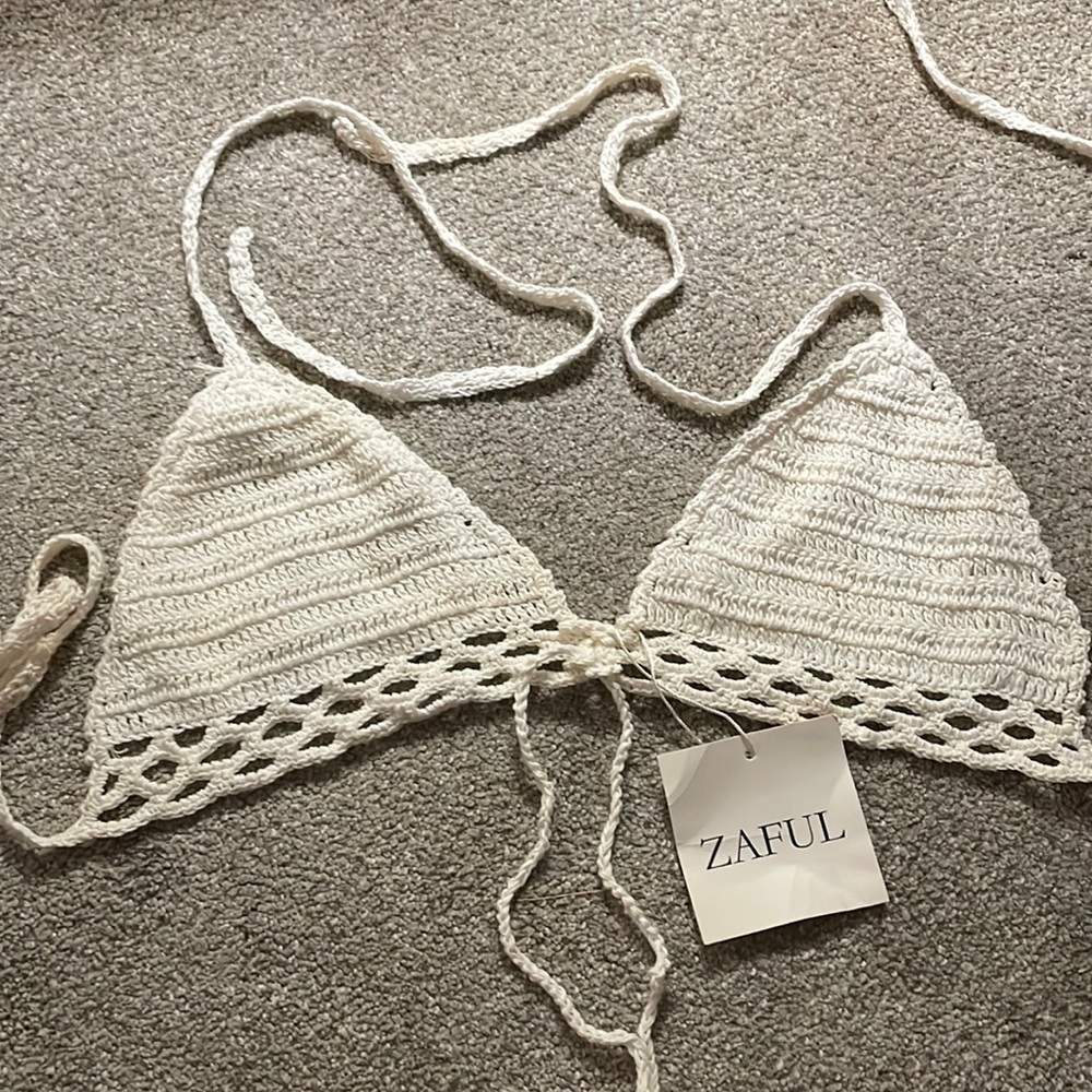 Zaful size small bikini bathing suit top